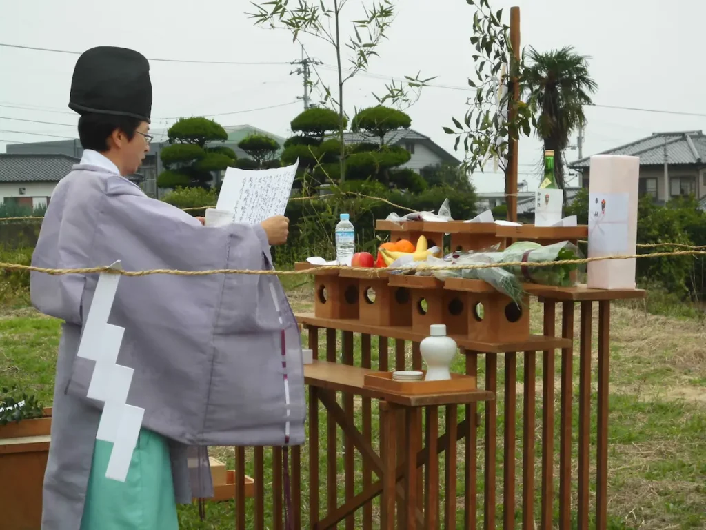 shikokuchuoshi-sangawa-Groundbreaking ceremony